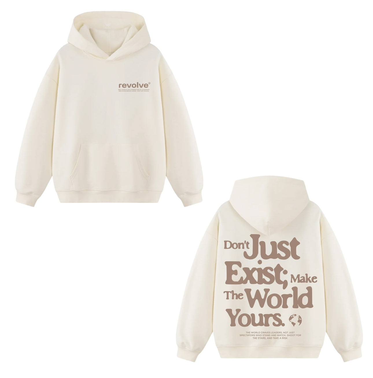 Heavyweight Oversized Statement Hoodie