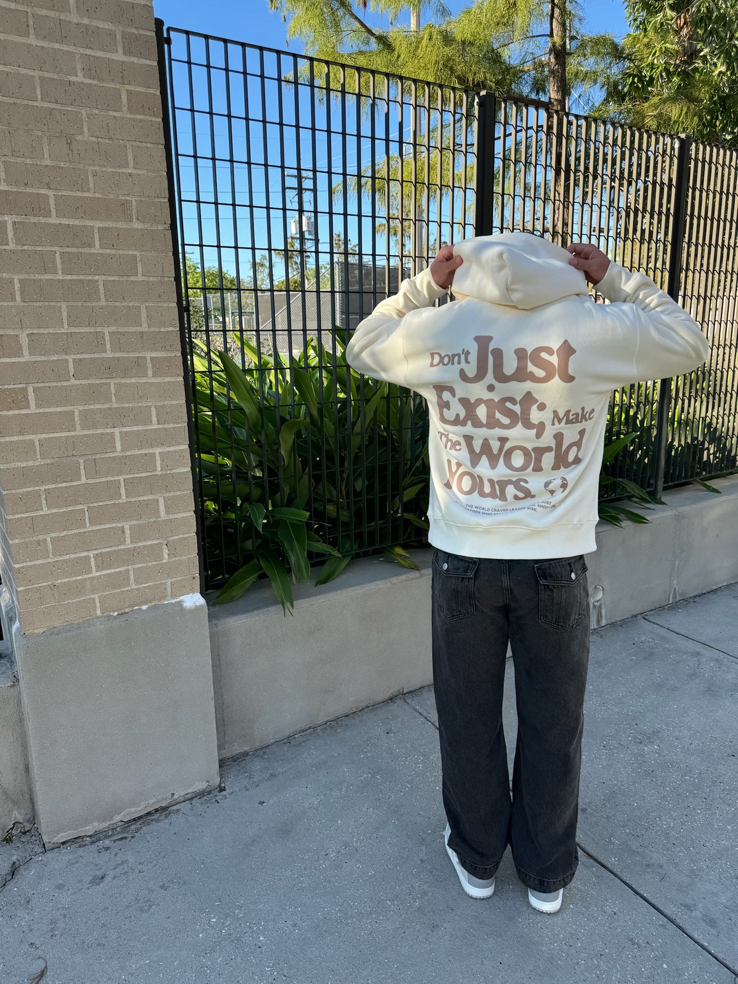 Heavyweight Oversized Statement Hoodie